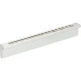 Atlas Homewares Crystal Bar Inset Thin Pull 3 3/4 Inch (c-c) Matte Chrome
