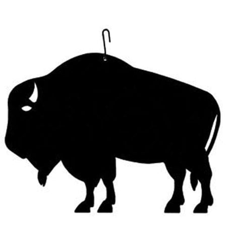 Buffalo Decorative Hanging Silhouette