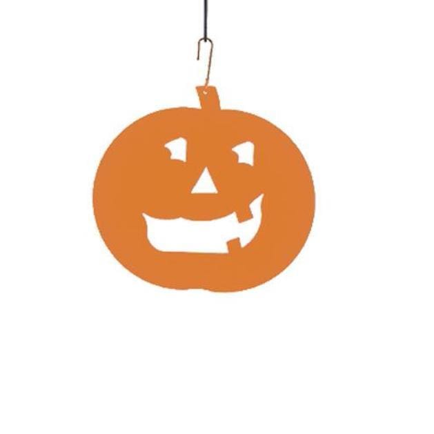 Pumpkin Decorative Hanging Silhouette ORANGE