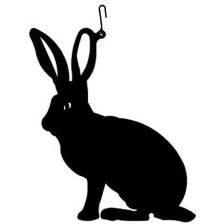 Rabbit Decorative Hanging Silhouette