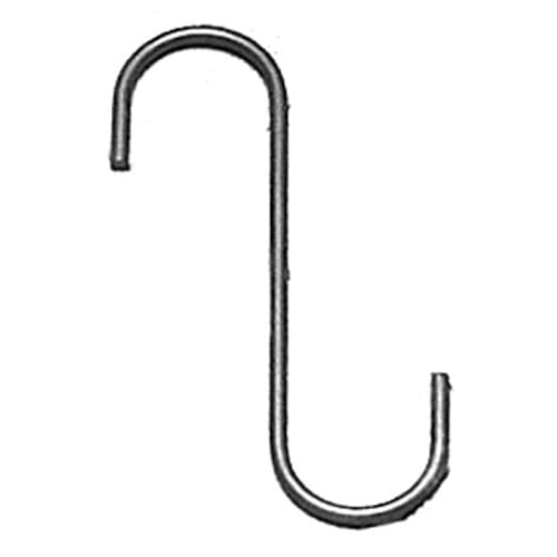 S Hook 6 Inch L and 1 1/2 Inch W