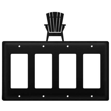 Quad Adirondack Quad GFI Cover CUSTOM Product