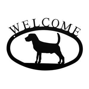 Beagle Welcome Sign Small
