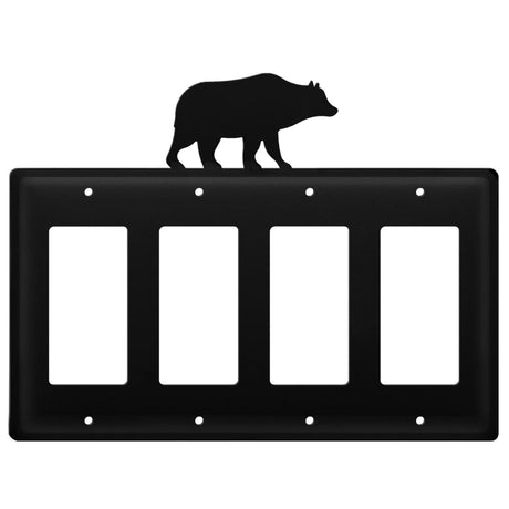 Quad Bear Quad GFI Cover CUSTOM Product