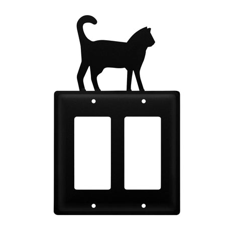 Double Cat Double GFI Cover