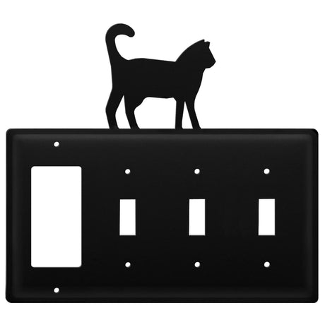 Quad Cat Single GFI and Triple Switch Cover CUSTOM Product