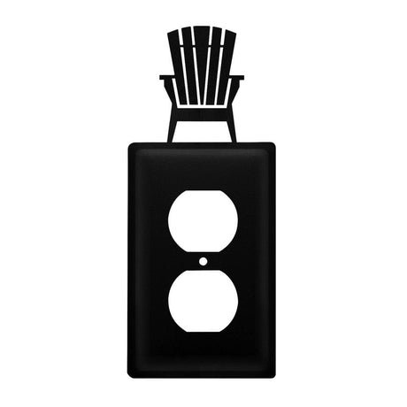 Single Adirondack Single Outlet Cover