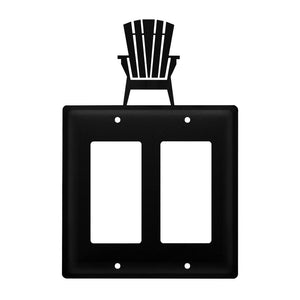 Double Adirondack Double GFI Cover