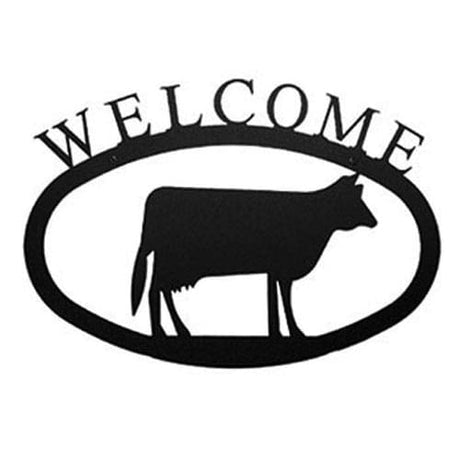 Cow Welcome Sign Large