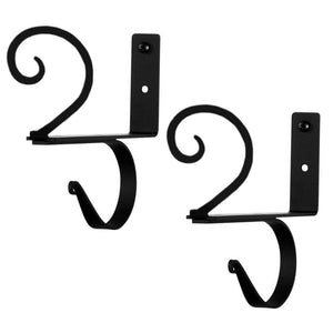 Scroll Curtain Shelf Brackets (pair)