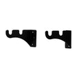 Curtain Brackets For Two 1/2 Inch Rods (pair)