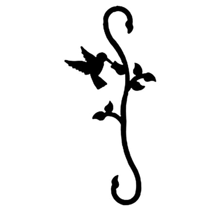 Hummingbird & Flower S Hook