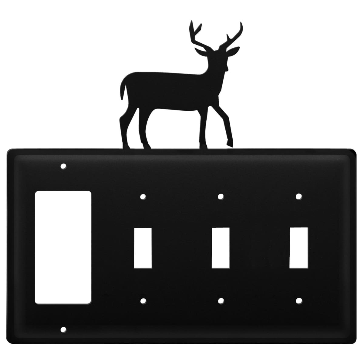 Quad Deer Single GFI and Triple Switch Cover CUSTOM Product