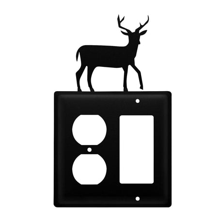 Double Deer Single Outlet and GFI Cover CUSTOM Product
