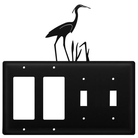 Quad Heron Double GFI and Double Switch Cover CUSTOM Product