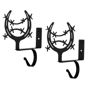 Horseshoe Curtain Shelf Brackets (pair)