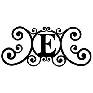 House Plaque Letter E