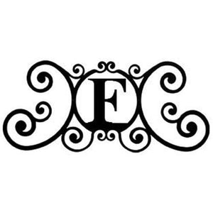 House Plaque Letter F