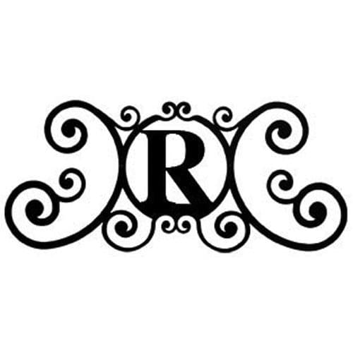 House Plaque Letter R