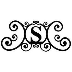House Plaque Letter S