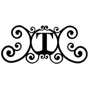 House Plaque Letter T