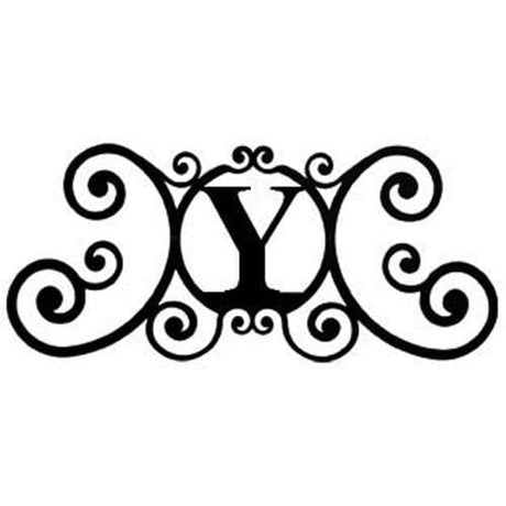 House Plaque Letter Y