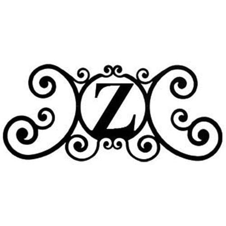 House Plaque Letter Z