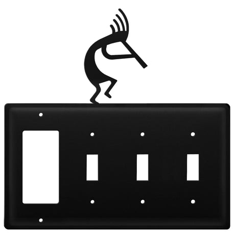 Quad Kokopelli Single GFI and Triple Switch Cover CUSTOM Product