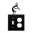 Double Kokopelli Switch & Outlet Cover