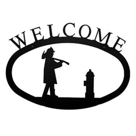 Fireman Welcome Sign Large