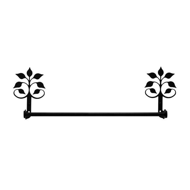 Leaf Fan Towel Bar Large
