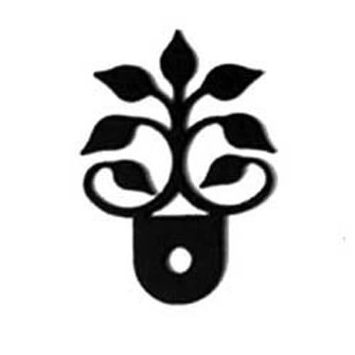 Leaf Fan Cabinet Door Silhouette