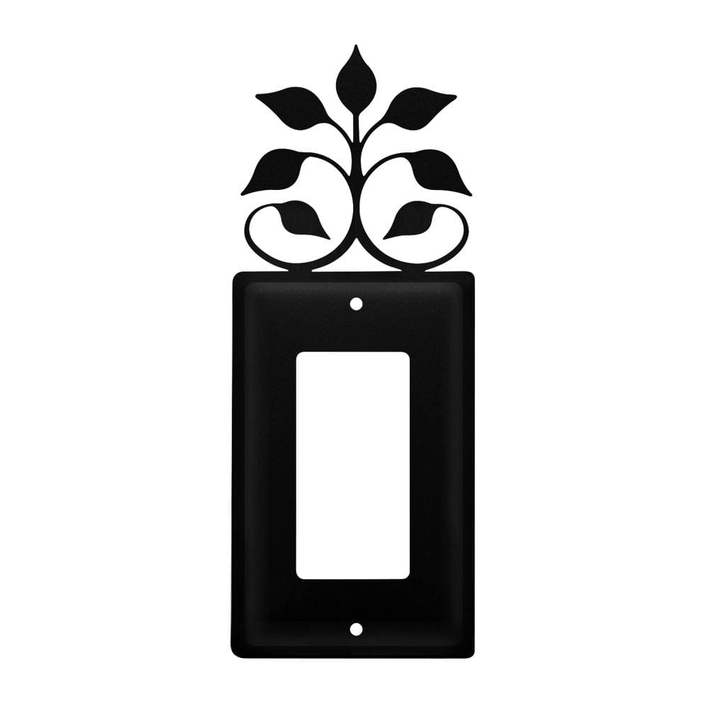 Single Leaf Fan Single GFI Cover