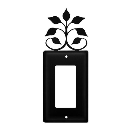 Single Leaf Fan Single GFI Cover