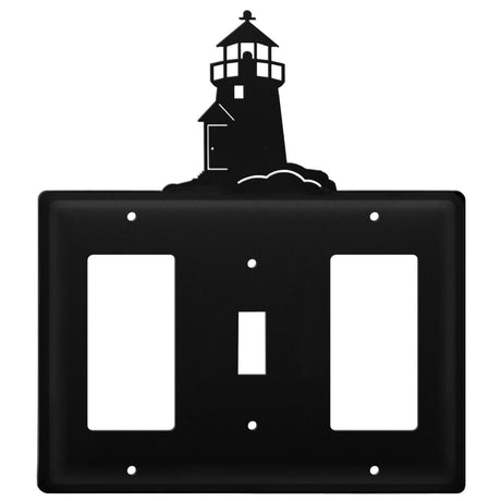Triple Lighthouse Single GFI Switch and GFI Cover CUSTOM Product