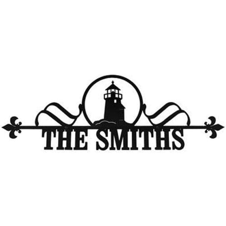 Lighthouse Customized Wall Plaque CUSTOM Product