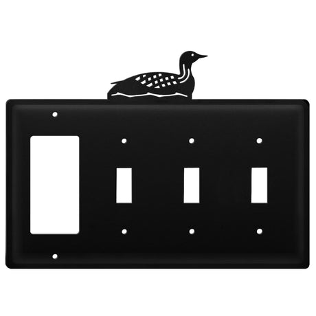 Quad Loon Single GFI and Triple Switch Cover CUSTOM Product