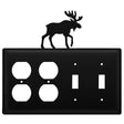Quad Moose Double Outlet and Double Switch Cover CUSTOM Product