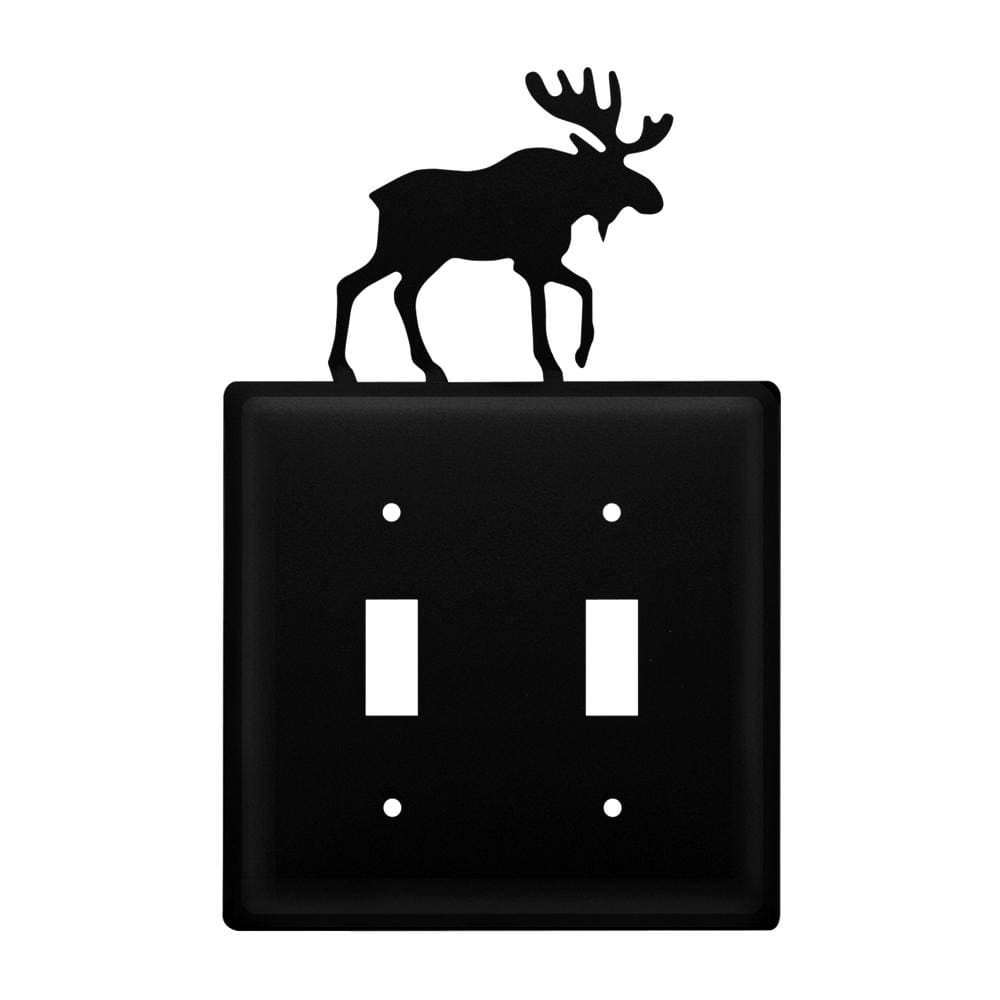 Double Moose Double Switch Cover
