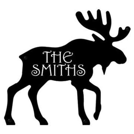 Moose Customized Wall Plaque
