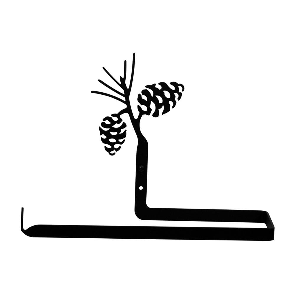 Pinecone Paper Towel Holder Horizontal Wall Mount