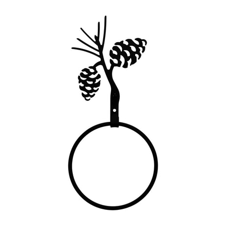 Pinecone Towel Ring