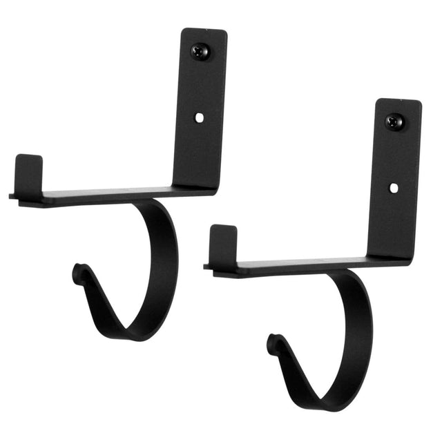 Plain Curtain Shelf Brackets (pair)