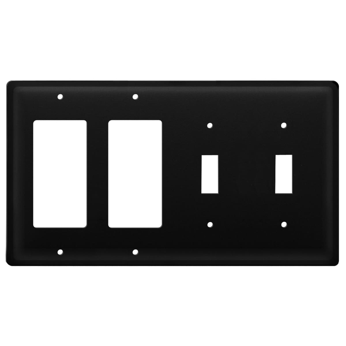 Quad Plain Double GFI and Double Switch Cover CUSTOM Product