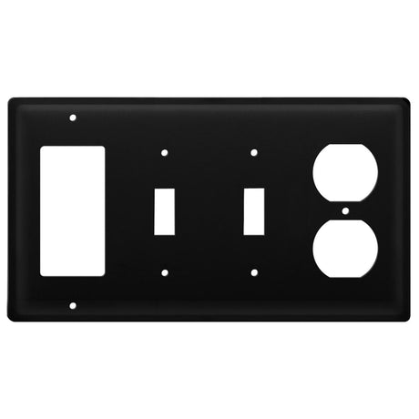 Quad Plain Single GFI Double Switch and Single Outlet Cover CUSTOM Product