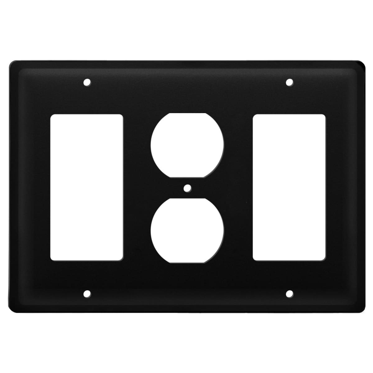 Triple Plain Single GFI Outlet and GFI Cover CUSTOM Product