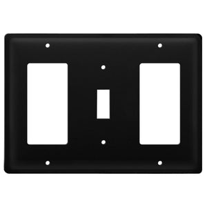 Triple Plain Single GFI Switch and GFI Cover CUSTOM Product