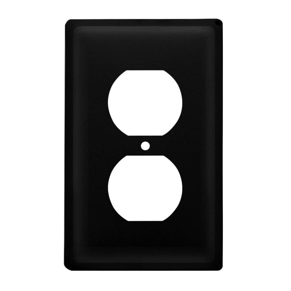 Single Plain Single Outlet Cover