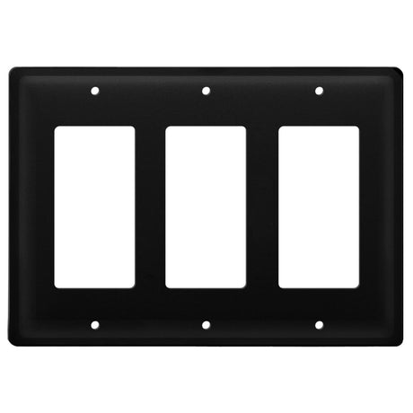 Triple Plain Triple GFI Cover CUSTOM Product