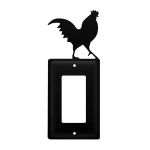 Single Rooster Single GFI Cover